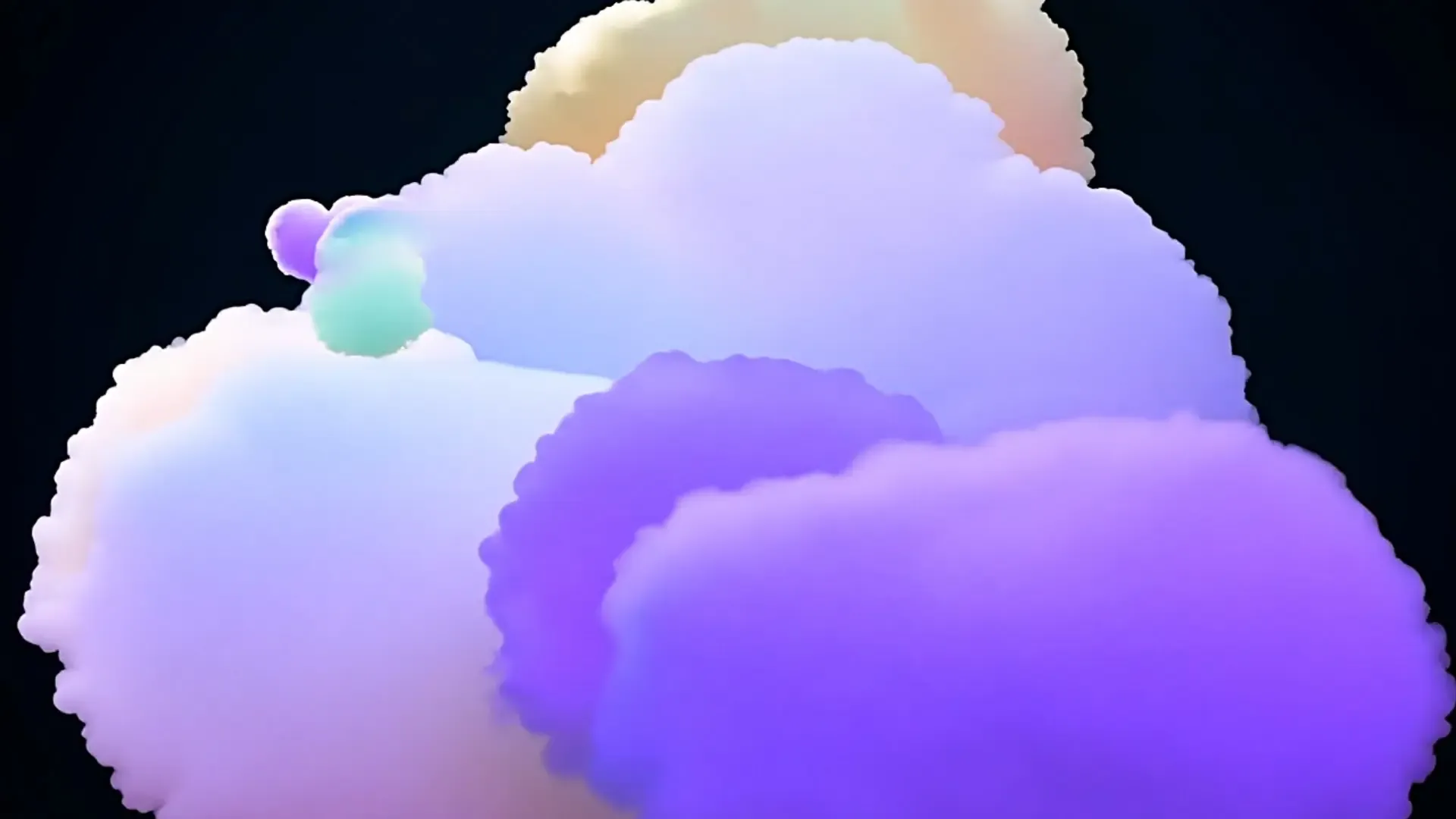 Vibrant Cloud Transition for Fun Video Projects